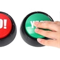 thumbnail image 3 of Yes No Sound Buzzers Answer Buzzers Sound Button Talking Button Learning Buzzers Dog Buttons Pet Talking Button For Funny Party, 3 of 5