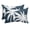 Charcoal Blue, variant on Pink Tropical Tree Outdoor Pillows for Chaise Lounge Chair Waterproof Lumbar Pillows with Insert&Adjustable Elastic Strap Beach Headrest Pillow Summer Coastal Palm Trees Neck Pillow for Pool 11"x16"