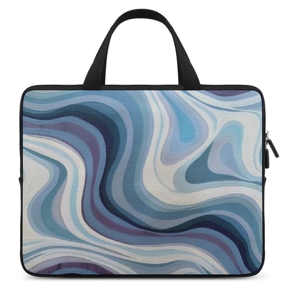 JRXY Swirls Diving Fabric Laptop Bag Sleeve Carrying Bag Lightweight Waterproof Scratch-Resistant 10inch