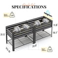 thumbnail image 3 of King Bird Galvanized Steel Raised Garden Bed Kit with Storage Shelf 70.8"x22.8"x31.5" Metal Planter Box, Elevated Garden Bed with Drainage Holes Outdoor for Vegetables Flowers Dark Gray, 3 of 8