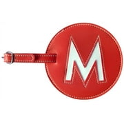 pb travel "M" Initial Luggage Tag - Set of Two