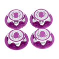 thumbnail image 4 of 4pcs Wear-resistant Hex Wheel Nut Cover Center Wear-resistant Hex Wheel Caps Hubcap Sleeve Wrench Threaded Tyre Rim Good Sealing 1:8 Off-road RC Car Purple, 4 of 5