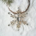 thumbnail image 5 of RyanK Christmas Pendant,Christmas Gifts,Christmas Decorations,New Christmas Metal Wrought Iron Diamond Snowflake Christmas Tree Decoration Snowflake Ins Snowflake Pendant Layout Silver, 5 of 6