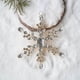 thumbnail image 5 of Fiudx Adorno Navideño de Copo de Nieve, Diseño de Metal Brillante, Elegantes Detalles de Diamantes de Imitación, Decoración Navideña Versátil, Guirnaldas para Árboles, Impresionante Decoración para F, 5 of 6