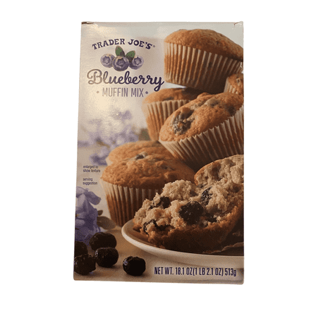 Trader Joe’s Blueberry Muffin Mix 18.1 oz, Pack of 1