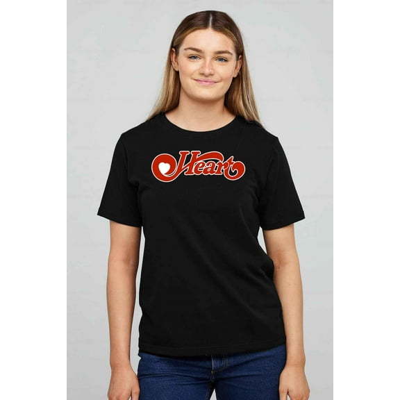 Heart Ann and Nancy Wilson Classic Rock Band T-shirt up to size 5XL.