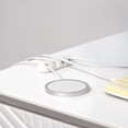 thumbnail image 6 of Wrap-It Storage Adhesive Cable Clips (24 Pack) - Cord Organizer for Desk Cable Management, Charger Cord Holder for Nightstand - White, 6 of 8