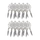 thumbnail image 1 of 10 Piezas Dreamcather Dijes Colgantes Borla Colgante para Bricolaje Collar plata tibetana Zulema Dijes colgantes para hacer artesanías, 1 of 8