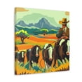 thumbnail image 2 of Herding the Churned Earth - Canvas, 2 of 10
