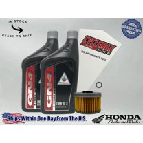 Cyclemax Standard 10W-30 Oil Change Kit fits 2017-2021 Honda Rebel 300 CMX300