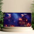 thumbnail image 4 of 1 Pcs 2D Flat License Plate Covers & Frames, Welcome July For Decorative Front, Waterproof For Decoration Aluminum License Plate Covers & Frames Cover For Men Women, 12" X 6", 4 of 6