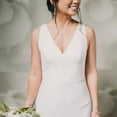 thumbnail image 3 of SmartBy Rhinestone Inlaid Long Drop Bridal Back Necklace Lady Body Chain Wedding Jewelry, 3 of 8