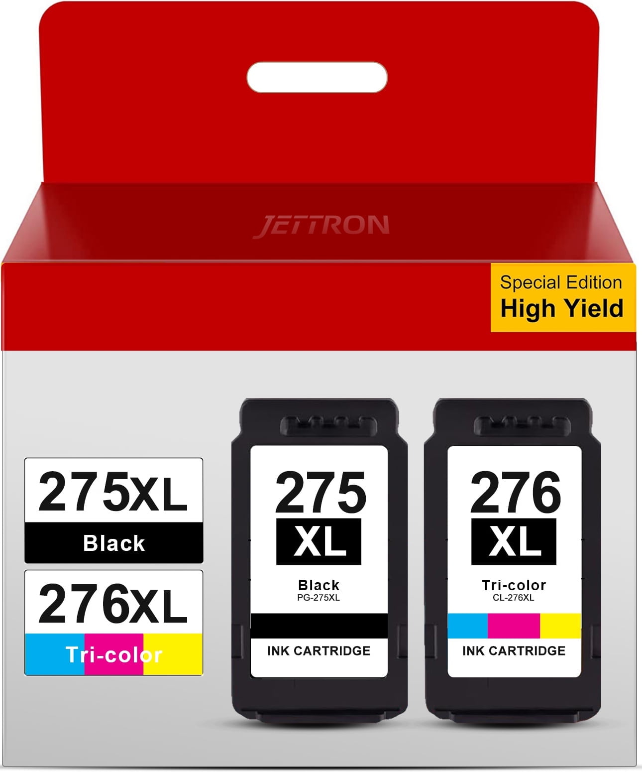 Canon Ink Cartridge PGI-275 CLI-276, Black Cyan Magenta Yellow, 4