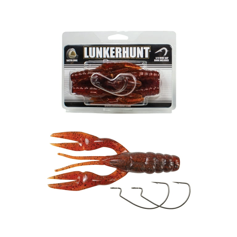 4X 8PK Lunkerhunt Fishing Drop Shot/Bait Holder Hook - Size 1 /0 - TDSH03