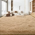 thumbnail image 5 of Janvonne Fluffy Area Rugs for Living Room,Soft Shaggy Camel Carpets for Bedroom, Home Decor Aesthetic,Tie-Dye Black Gray，10x14ft, 5 of 8