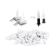 thumbnail image 3 of 85Pcs Repair Plantation Shutters Set Replacement Tool Portable Hardware DIY Metal Convenient Pin Louvers Staples for Windows Indoor Home Sunnimix  Reparación de persianas de plantación, 3 of 8