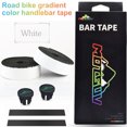 thumbnail image 3 of Bike Handlebar Wraps antideslizante Elástico Bicicleta Cinta autoadhesiva Ligero Ligero Ciclismo Protección Protección Blanco 2 piezas / Caja Kearding OD003396-05B, 3 of 7
