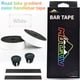 thumbnail image 3 of Bike Handlebar Wraps antideslizante Elástico Bicicleta Cinta autoadhesiva Ligero Ligero Ciclismo Protección Protección Blanco 2 piezas / Caja Eigraketly OD003396-05B, 3 of 7