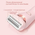 thumbnail image 3 of Dusk Razor for Women, The Glide Pro 3.0 Razor, Dusk Glide Pro 3.0 Shaver, 2 in 1 Electric Waterproof Shaver Razors, Portable Electric Hair Removal, Bikini Trimmer for Women, 3 of 6