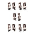 thumbnail image 3 of fastboy Hair Ornaments Sturdy Simple Styling Tools Side Clip Snap Fastener Clip Light Black 5Set, 3 of 6