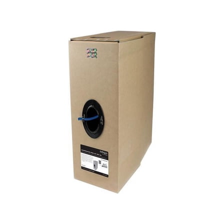 StarTech Cat.6a S/FTP Patch Network Cable 1.25GB/s 1000ft 1Pk - Blue