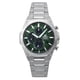 thumbnail image 1 of Casio Edifice Slim Line Analog Chronograph Stainless Steel Green Dial Solar EFS-S570D-3A 100M Men's Watch, 1 of 1