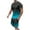 X-Sky Blue, variant on VBTAPA Mens Shorts Set 2 Piece Summer Outfits Fashion Gradient Color Casual Tracksuit Crewneck Tee Shirts and Shorts Big and Tall Workout Sets Jogging Sport Suit Black XXXXXL