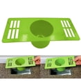 thumbnail image 4 of Golf Putting Cup Ventilación de aire Agujero de práctica de plástico Pequeño entrenador de golf reutilizable Ayuda de entrenamiento Oficina Patio Jardín Suministros Verde Advancent FN008431-02B, 4 of 7
