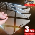 thumbnail image 1 of Protector De Pantalla De Vidrio Templado 9H Para IPhone 11 12 13 14 Pro MAX 6 7 8 Plus X XS XR Gao Jiahui unisex, 1 of 2