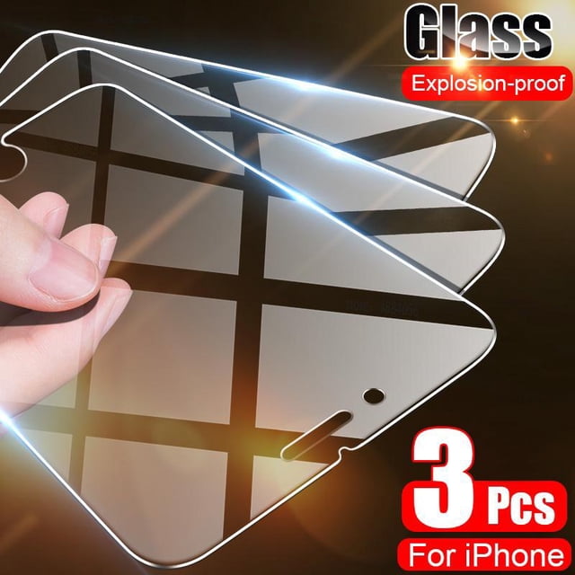 Protector De Pantalla De Vidrio Templado 9H Para IPhone 11 12 13 14 Pro MAX 6 7 8 Plus X XS XR Gao Jiahui unisex