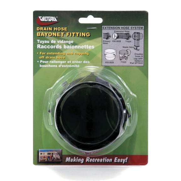 Valterra F02-2028VP Rotating Bayonet Hose Fitting
