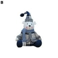 thumbnail image 3 of Mosey Christmas Plush Toy Festive Bear Adorable Plush Ornament for Holiday Decoration, 3 of 8