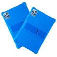 thumbnail image 2 of Hoibon For KADYBE ANTEMPER D115/YOSAVlOR YQCP20 Tablet/Vortex TAB10/DOOGEE T10 T10S T10 Pro/TOOTON/For kimlok 2024 10.1 inch Case with [Kickstand] [Case for Kids Kids Friendly] Silicone Case - 2*Blue, 2 of 7