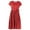 Red(Mommy), variant on Fesfesfes Parent-child Dress Holiday Polka Dot Waist Lace Up Causal Dress Mother And Daughter Dress Mommy And Me Boho Beach Dress