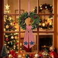 thumbnail image 3 of Deeceymbur Patriotic Wreath Sash Ribbon Independence Day Decorative Bow Front Door Ornament USA Flag Theme, 3 of 3