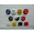 thumbnail image 3 of Amortiguador de goma natural para raqueta de tenis con letras Smiley Tai Chi, amortiguador para raqueta de tenis en varios colores, 3 of 5