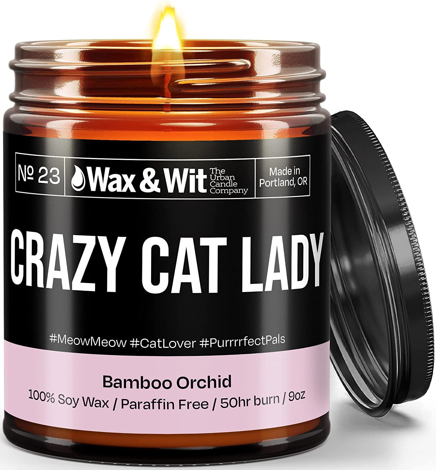 WAX & WIT Funny Candles, Aromatherapy Candle, Non Toxic Natural Candles