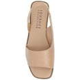 thumbnail image 5 of Journee Womens Brinsley Croco Texture Sling Back Flat Sandals, Widths Available, 5 of 9