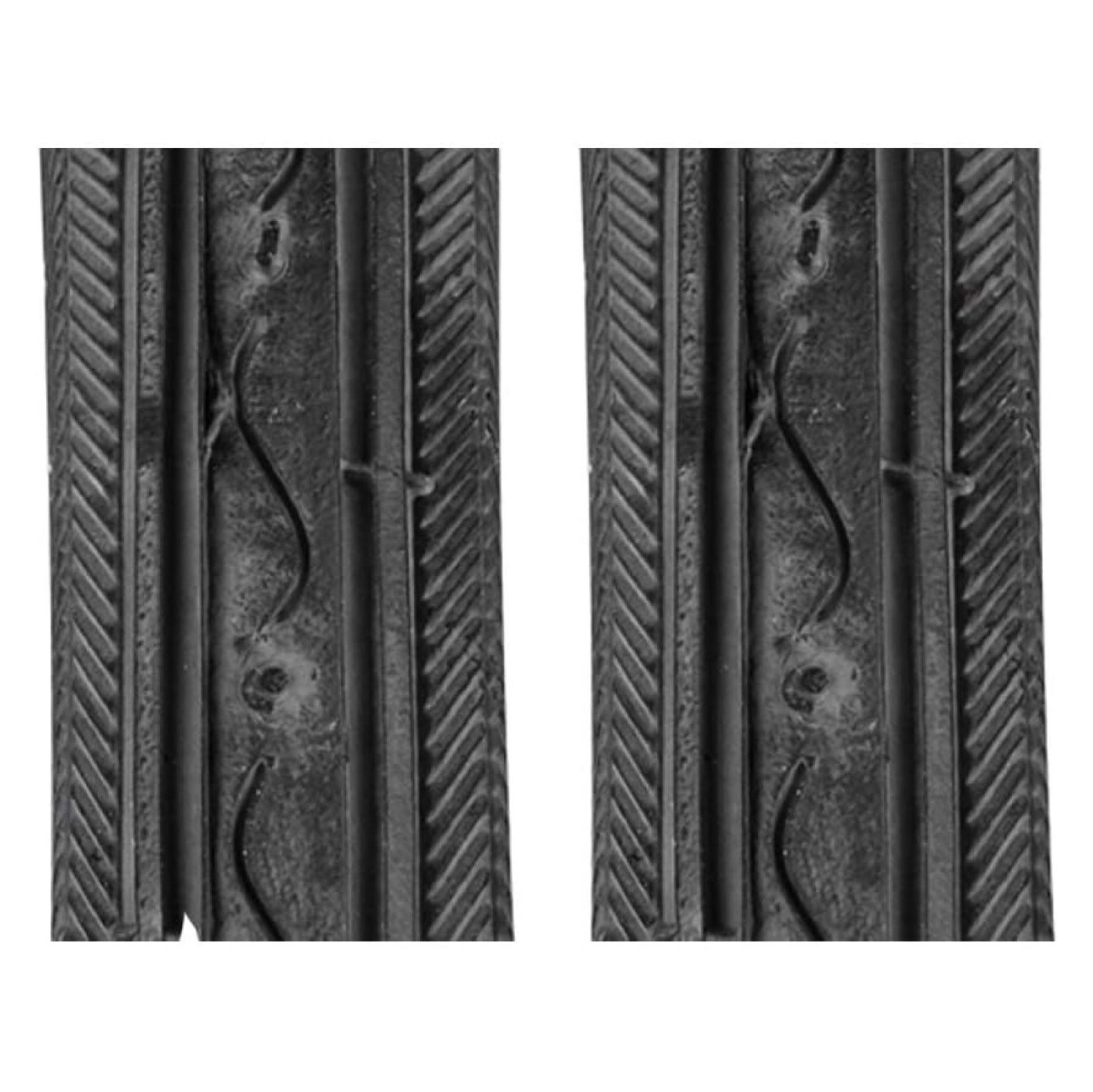 Road Raised Center Recreational Low Resistance Black Gum Wall Tire Pair 26 x 1-3/8
