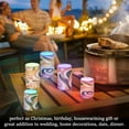 thumbnail image 4 of Yayeee Flameless Candles with Remote Flickering Battery Operated Multi Color Changing, Swirling Circles, 4 of 7