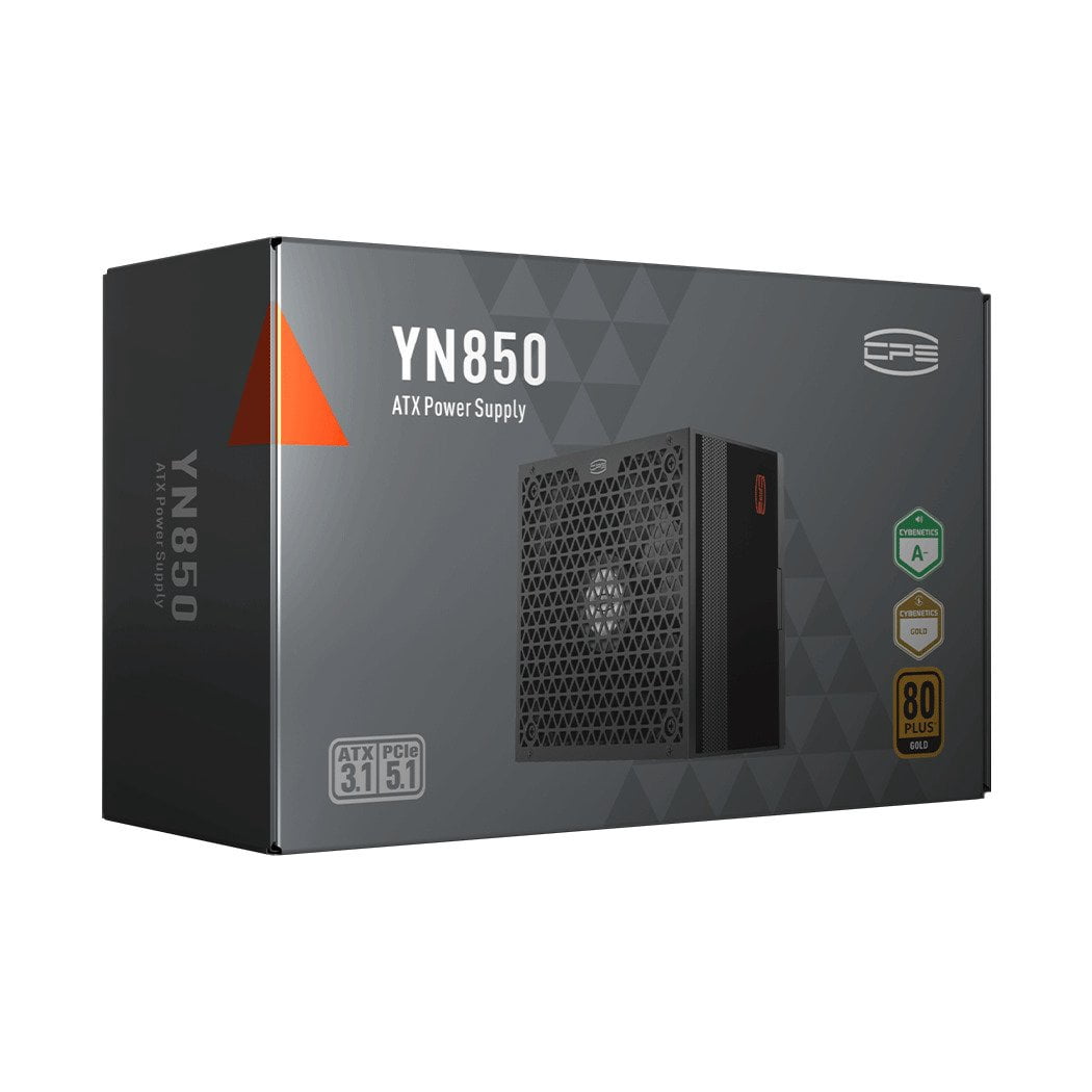 PCCOOLER P5-YN850-G1FFBK1-US 850W 80 Plus Gold Full Modular ATX 3.1 Power Supply
