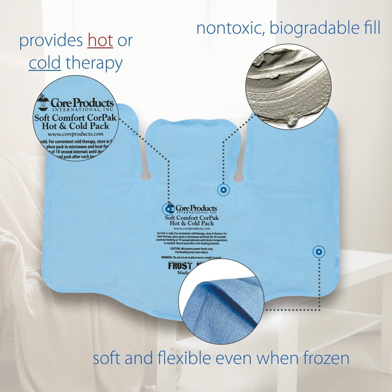 Core Products Soft Comfort CorPak Hot & Cold Therapy, Frost Free, Help  Relieve Pain- 11 x 15 