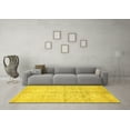 thumbnail image 3 of Ahgly Company Indoor Rectangle Oriental Yellow Traditional Area Rugs, 6' x 9', 3 of 4