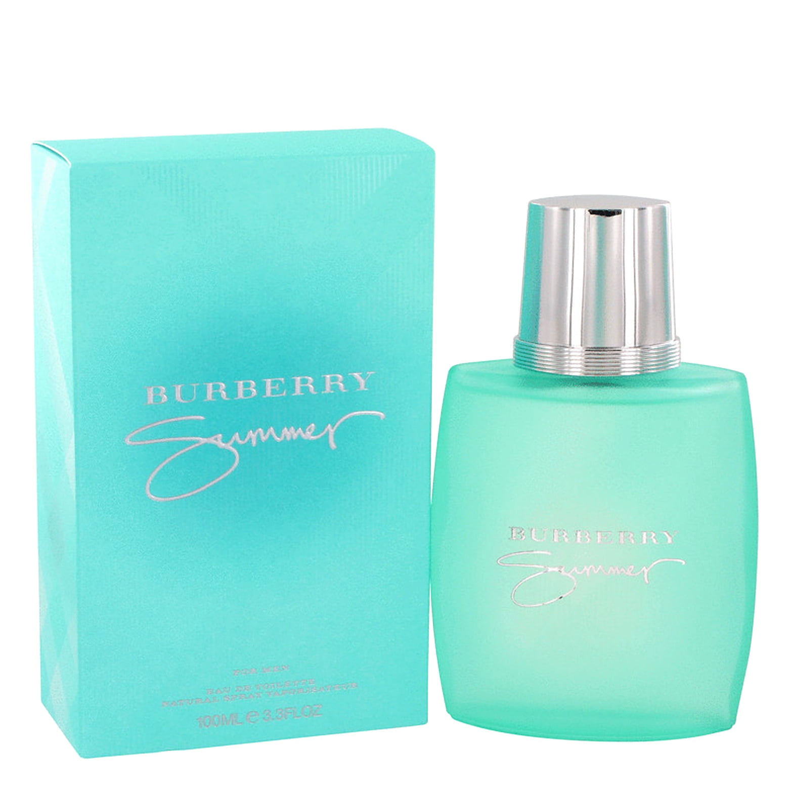 Burberry Summer Eau de Toilette, Cologne for Men, 3.3 Oz