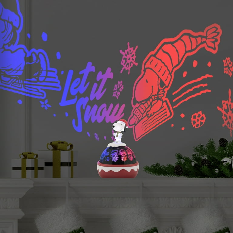 Christmas Lightshow Projector Light Shadow Lights Snoopy