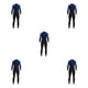 thumbnail image 3 of Greeniant Men Diving Wetsuit for Water Sports Suit Zip Wet Back Full Warm Body Surf Type2 NO2, 3 of 3