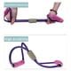 thumbnail image 2 of Banda de Resistencia en Forma de 8, Bandas de Ejercicio, Expansor Elástico para Entrenamiento Muscular para Yoga y Gimnasio Morado, 2 of 7