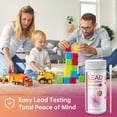 thumbnail image 6 of AAwipes Lead Test Kit Activated by Vinegar 10 Counts 30-Sec Results, New Lead Swabs Vinegar for Dishes, Paint, Toys, Jewelry, Metal, Ceramics, Wood. Just Dip in White Vinegar to Use (LSV-10), 6 of 6