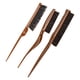 thumbnail image 4 of Juego de 3 brochas para burlar, juego de peines para peinar el cabello, cepillo para bordes de cabello, peine para peinar, herramienta de , j, 4 of 7