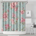 thumbnail image 2 of Waterproof Pioneer Shower Curtain 72x84 Inch Polyester Unique Cute Floral Shower Curtain for Bathroom Hotel Home Decor with 12 Plastic Hooks, 2 of 5